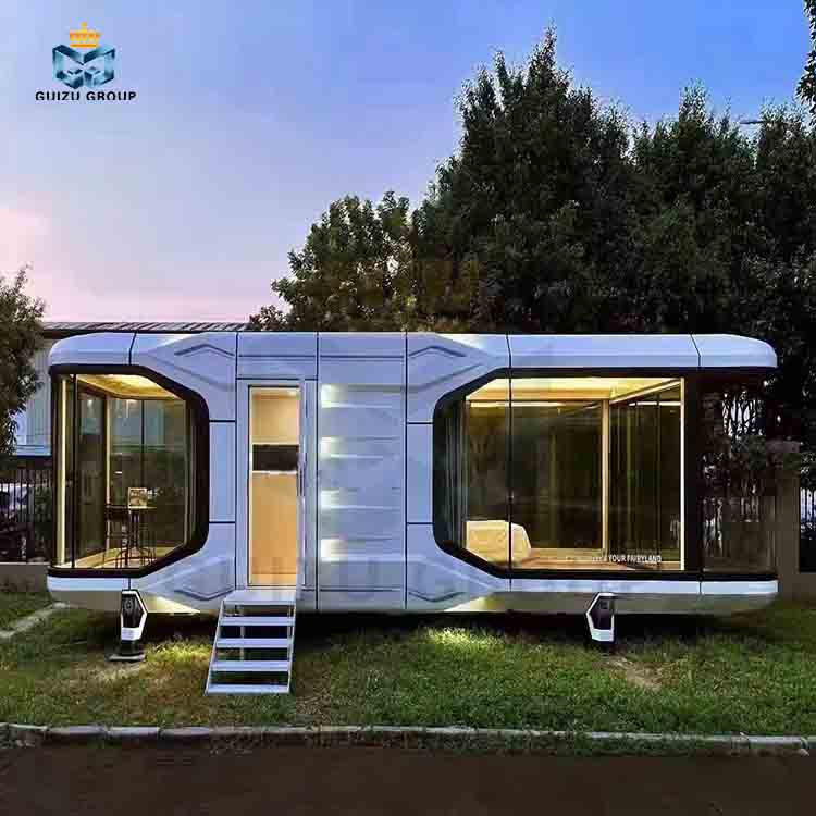 Casa contenedor cápsula espacial para dormir