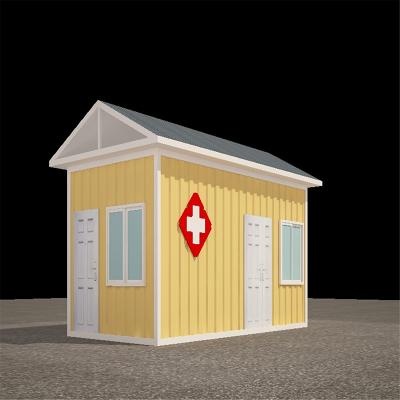 Shipping container healthcare housing