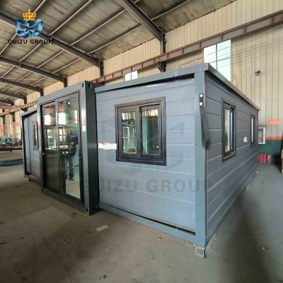 Prefab modular  20 ft folding expandable container houses en venta

